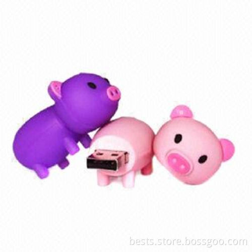 Cute PVC USB Flash Disk, 1GB, 2GB, 4GB, 8GB, 16GB, 32GB